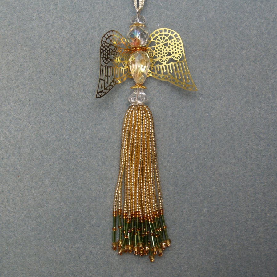 Christmas Fairy Angel Hanging Ornament Guardian Angel Sun Catcher 002