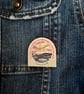 Super Seconds 'Watch the Waves' Seascape Pin Badge - 245 - Image 3
