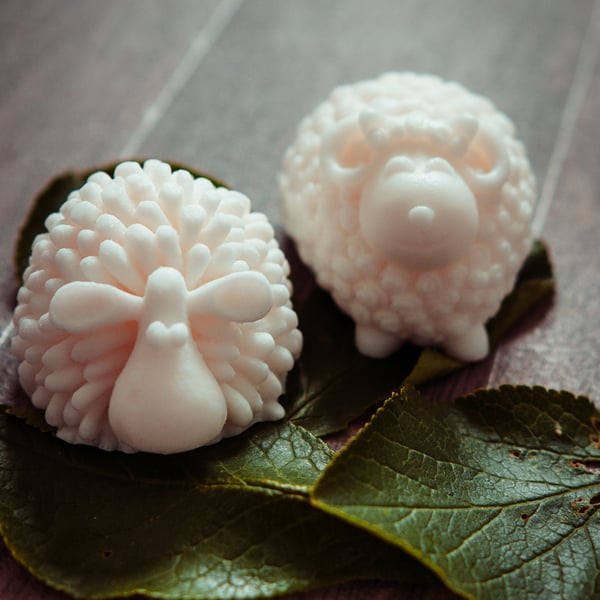 Pair of Devon Sheep Soaps