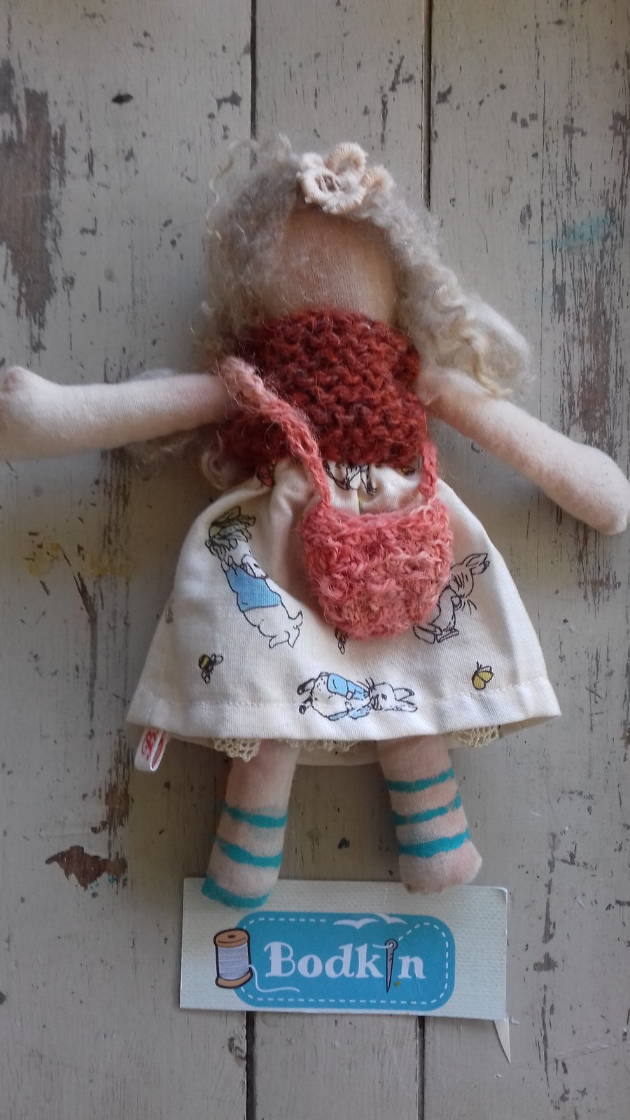 Small girls rag doll 