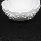 Rose bowl for trinkets and jewellery 