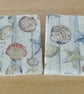 Marble 'Shell & Starfish' Coasters - Image 1