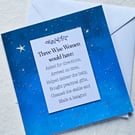 3 Wise Women Funny Christmas Card
