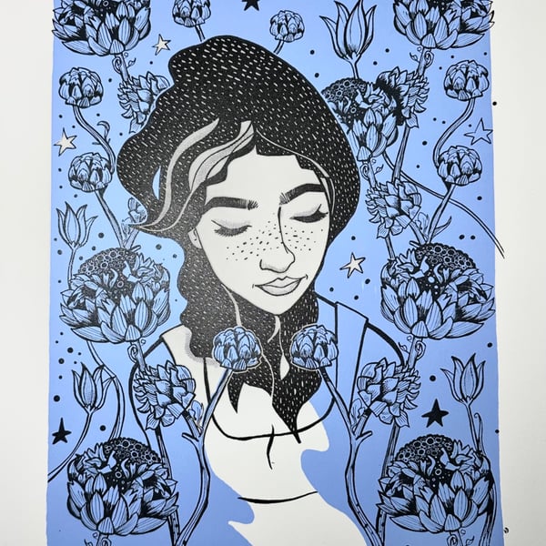 Moonlight in the garden