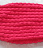 Hettie Whippet Hand Knitted Pink 'Croc' Tank - Image 1