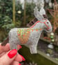 Felt Donkey Gift for an Animal Lover - Image 2