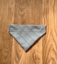 Blue Patterned Medium Dog Bandana  - Image 1