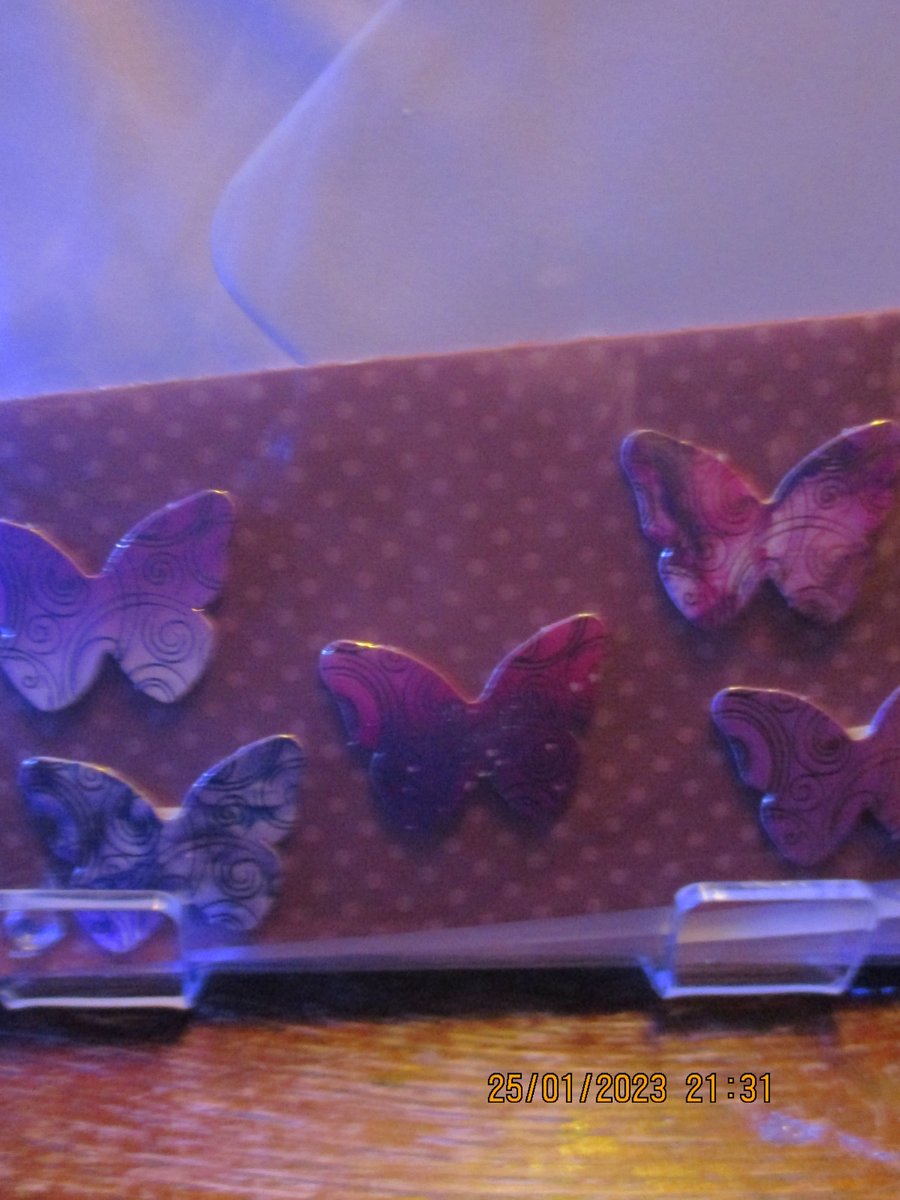 Five Butterflies Small Card
