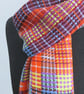 Colourful handwoven scarf - Image 2