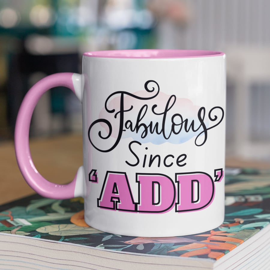 Personalised Birthday Year Mug Fabulous Since ( enter your year)