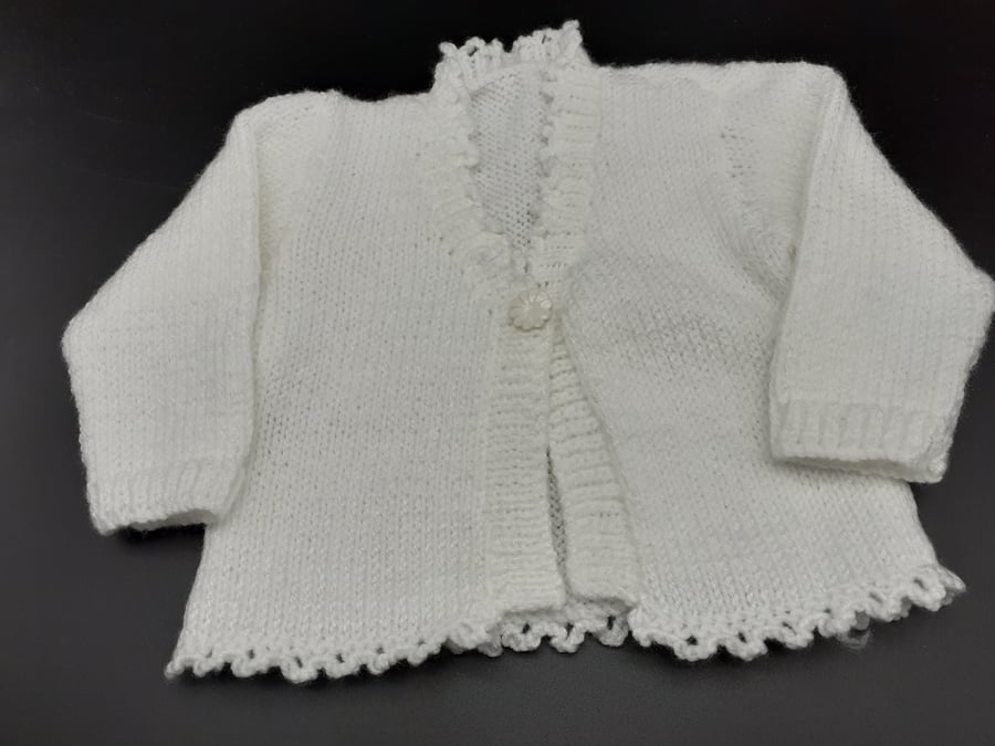 Double knit cardigan