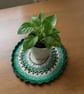 Handmade Crochet Mandala Doily Placemat - Image 2