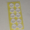 13MM WHITE FLOWER BUTTONS WITH TWO HOLES FOR ATTACHING 