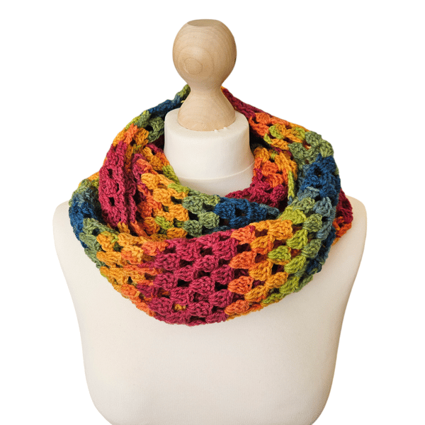 Crochet Infinity Scarf