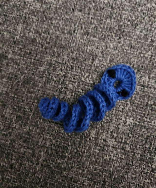 Amigurumi Worry Worm 