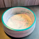  Jesmonite Marbled Bowl