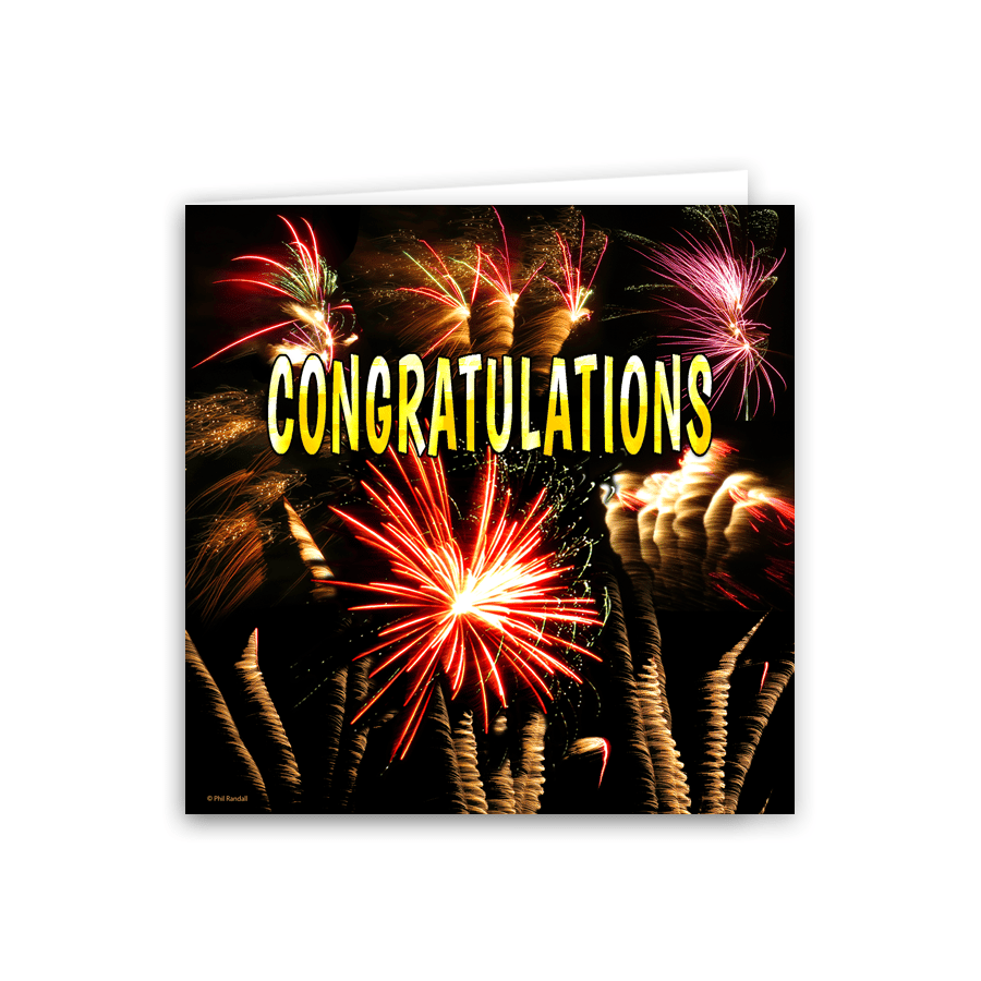 Congratulatory Fireworks