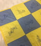 Child’s Quilt with Sea Life Designs.Toddler Size Bed, Travel Cot Cover, Play Mat - Image 7