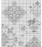 175B - Cross stitch pattern Quaker Rainbow Ackworth Medalion Flower Bouquet Mono - Image 6