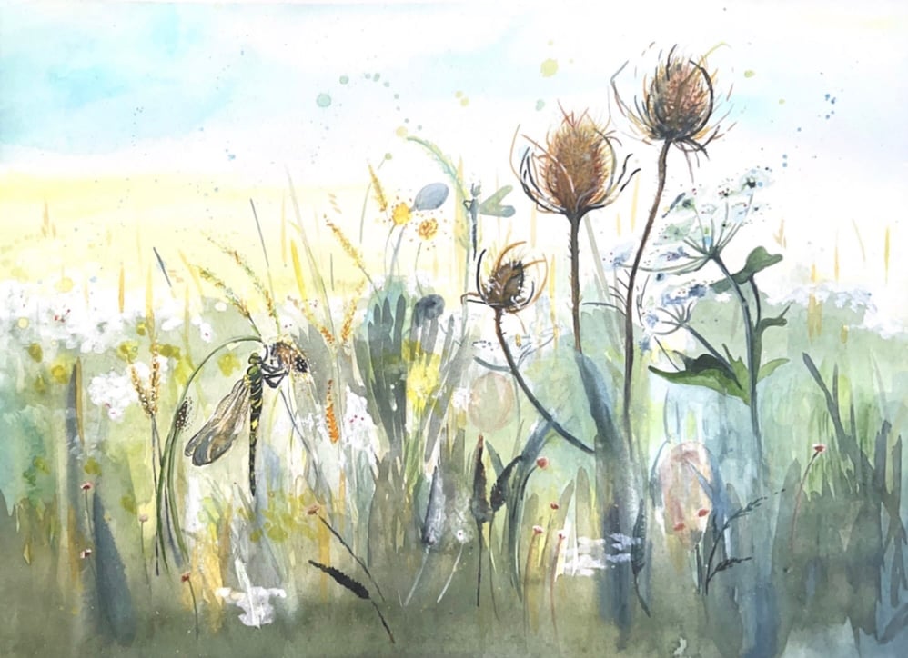 Art Print ‘Dragonfly Meadow’
