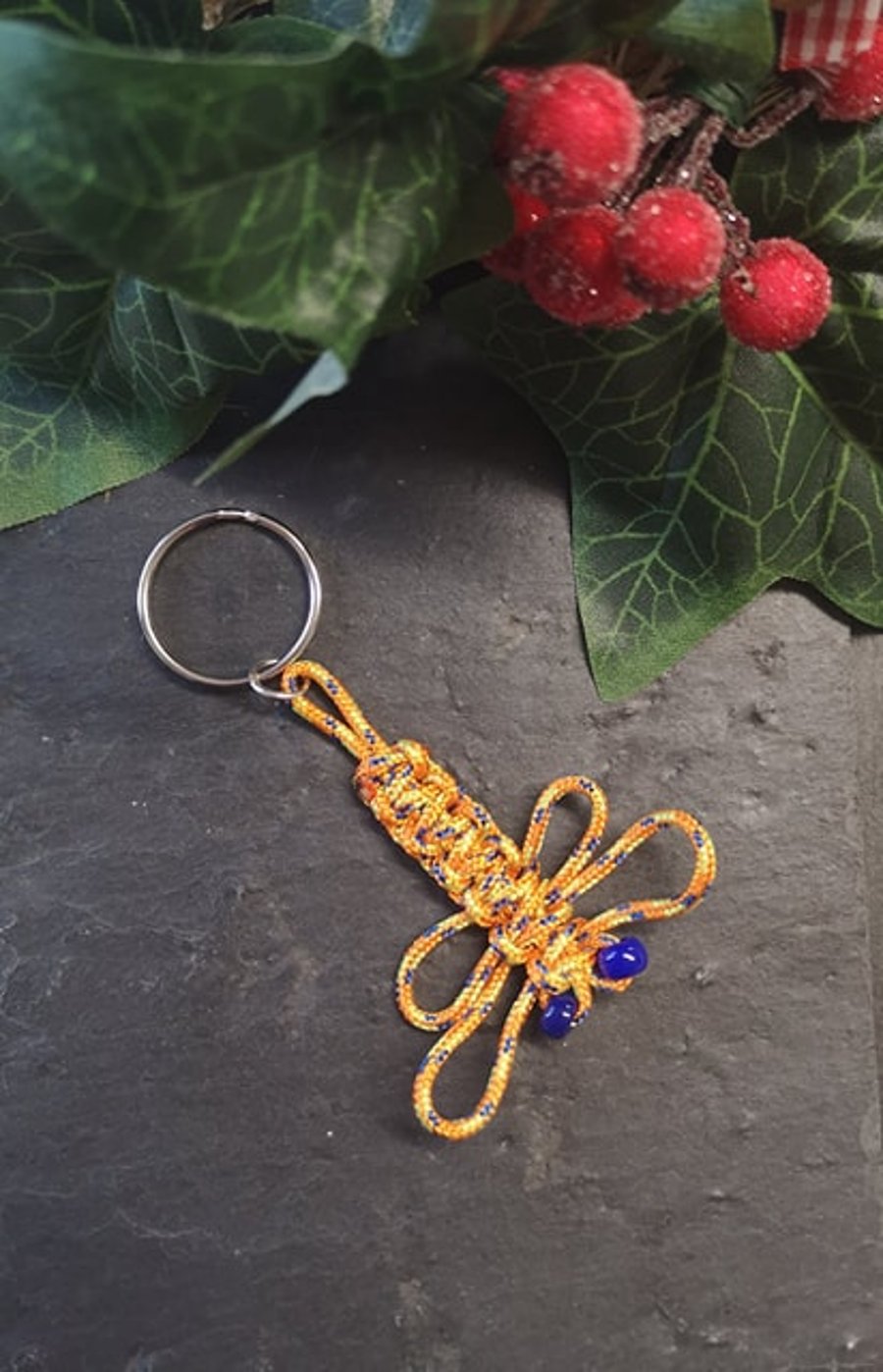 Dragonfly Keyring 