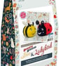 The Crafty Kit Company 'Beastie Buddies - Bee & Ladybird' Needle Felting Kit - Image 2