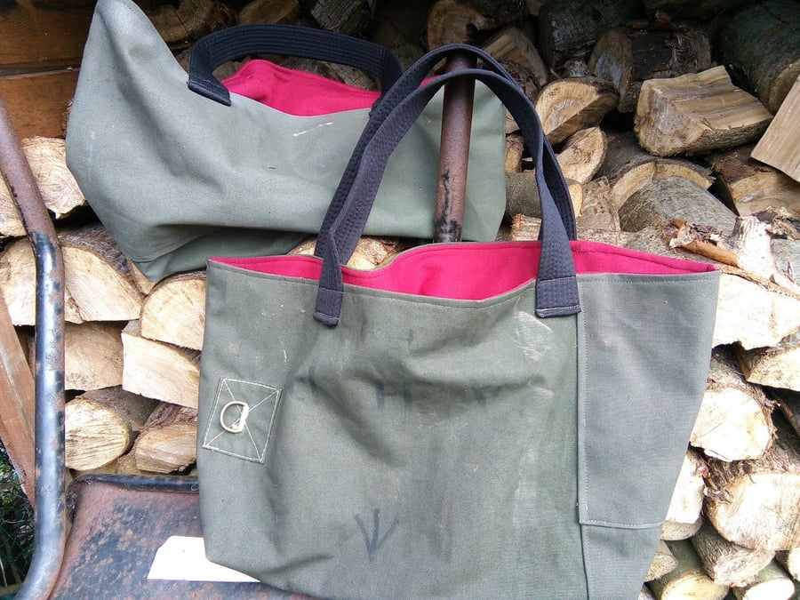 canvas shopping bag