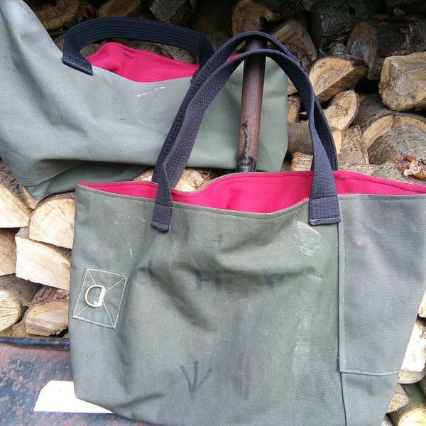canvas shopping bag