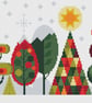 050A - Scandinavian Modern Forest Trees Series - Christmas Holidays - CSPattern - Image 4
