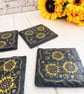 Hand Painted Sunflower Coaster  - Image 3