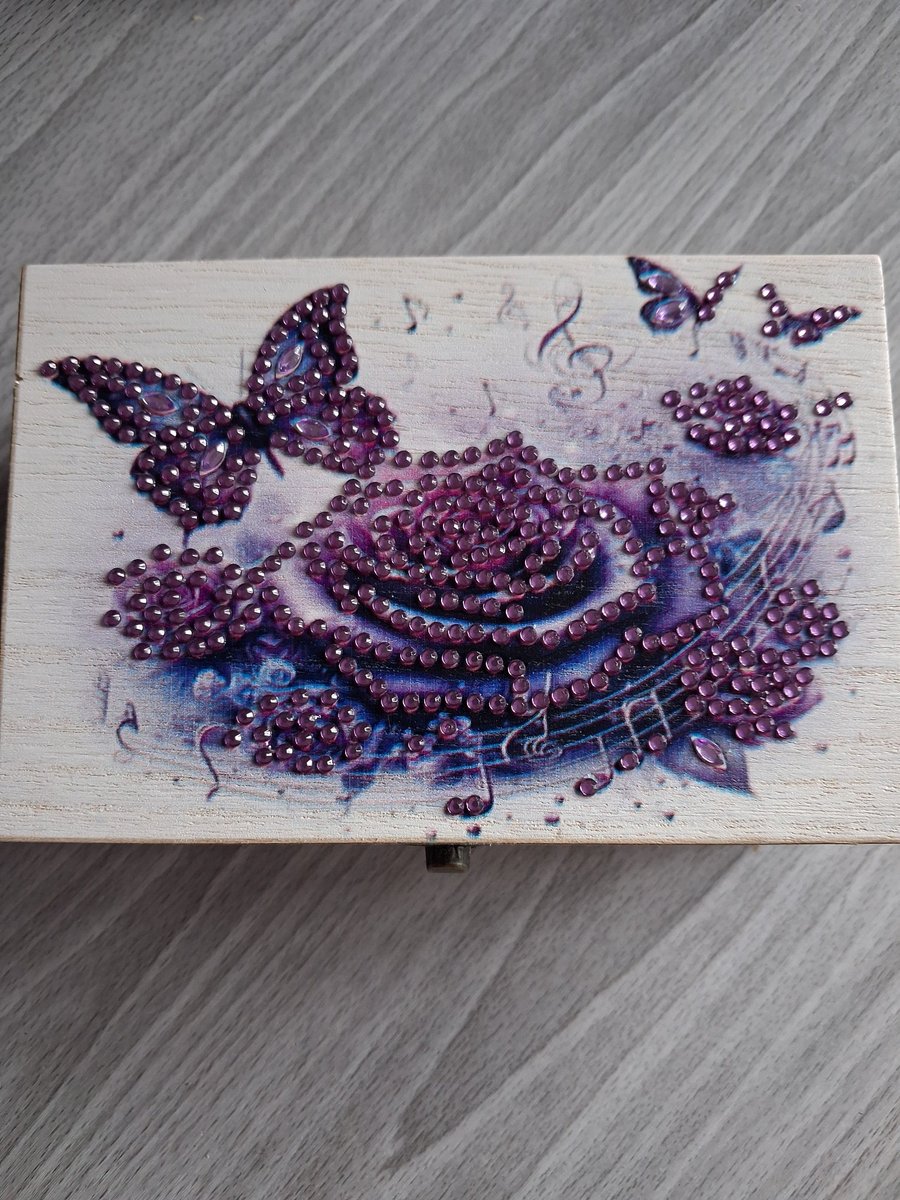 Wooden storage box