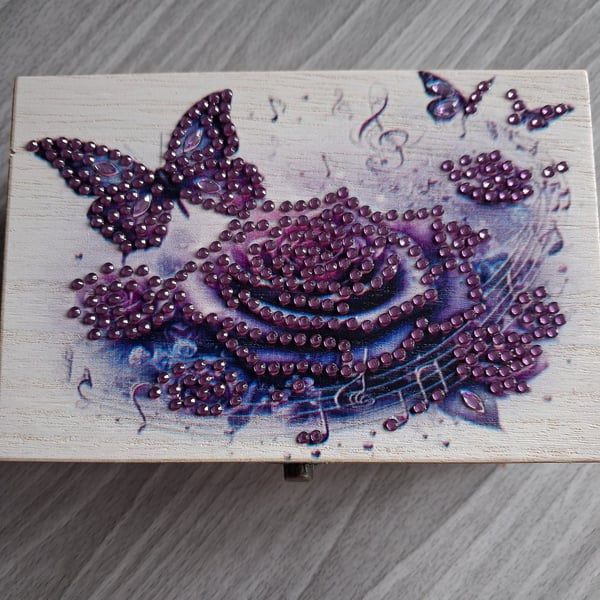 Wooden storage box