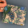 Vintage Flower Waltz and denim coin purse