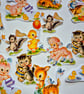 Cute Animal Die Cuts, Craft Pack, Retro Animal Die Cuts. - Image 2
