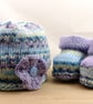 Hand Knitted Hat & Booties - Image 1