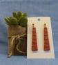 Ripple Long Drop Earrings - Image 1
