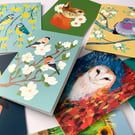 Cards Bird card bundle - perfectly imperfect