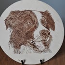 Wall or Table decoration - Sheepdog design