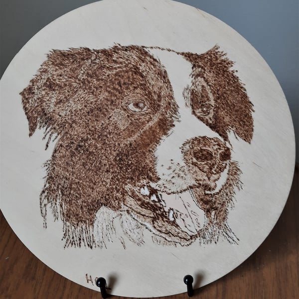 Wall or Table decoration - Sheepdog design