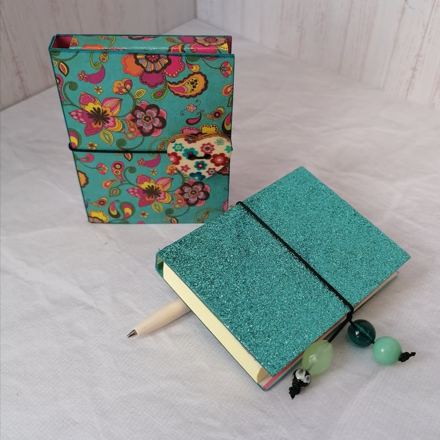 Sticky note Notebook-Glitter or Floral