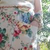 Pretty floral allotment skirt