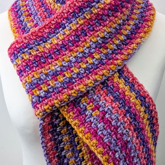 Crochet scarf