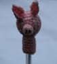 Hand Knitted Piggy Pen Topper - Image 2