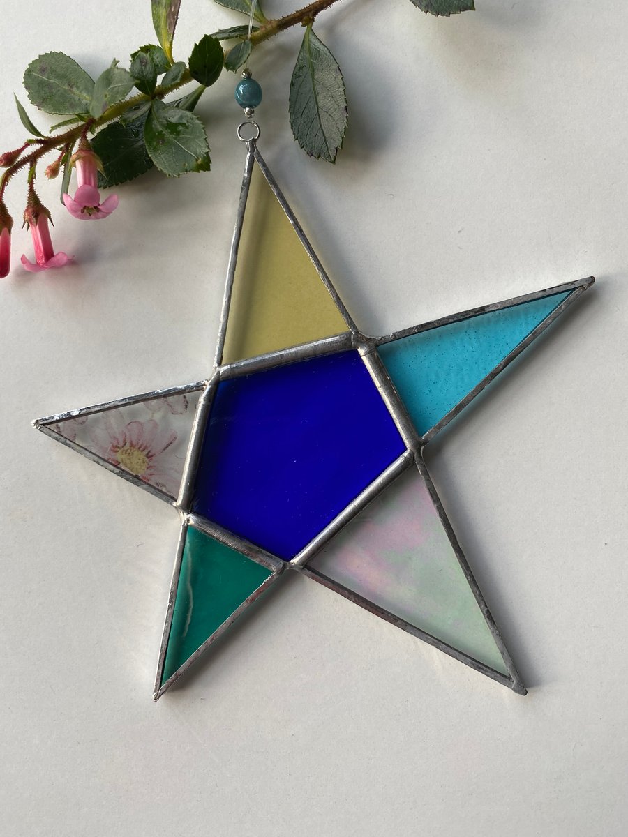 Stained glass star