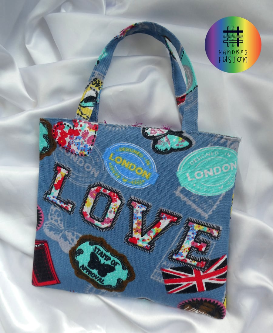 Mini Love London tote bag