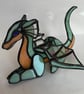 3D Handmade stained glass dragon