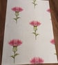 Thistle Tea Towel. Flower of Scotland. Cotton Kitchen Towel.  - Image 2