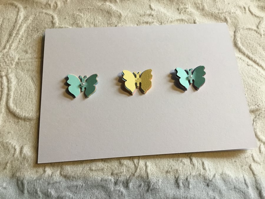Pretty butterfly card