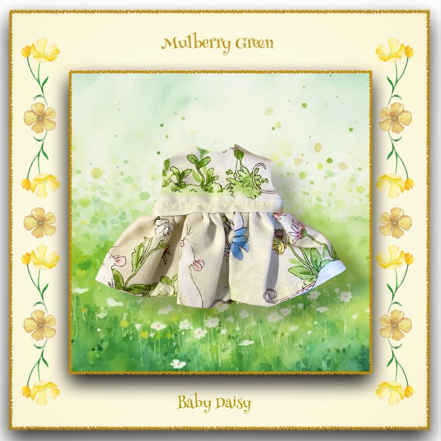 Pretty Spring Dress for Baby Daisy 