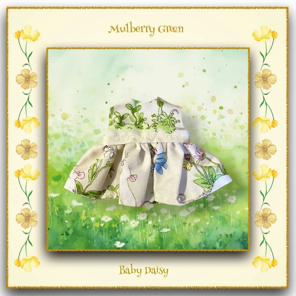 Pretty Spring Dress for Baby Daisy 
